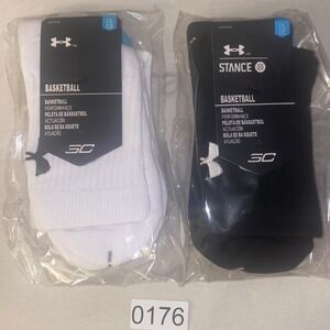 Under Armour Stance Basketball Socks Performance Crew Stephen Curry L-XL‎